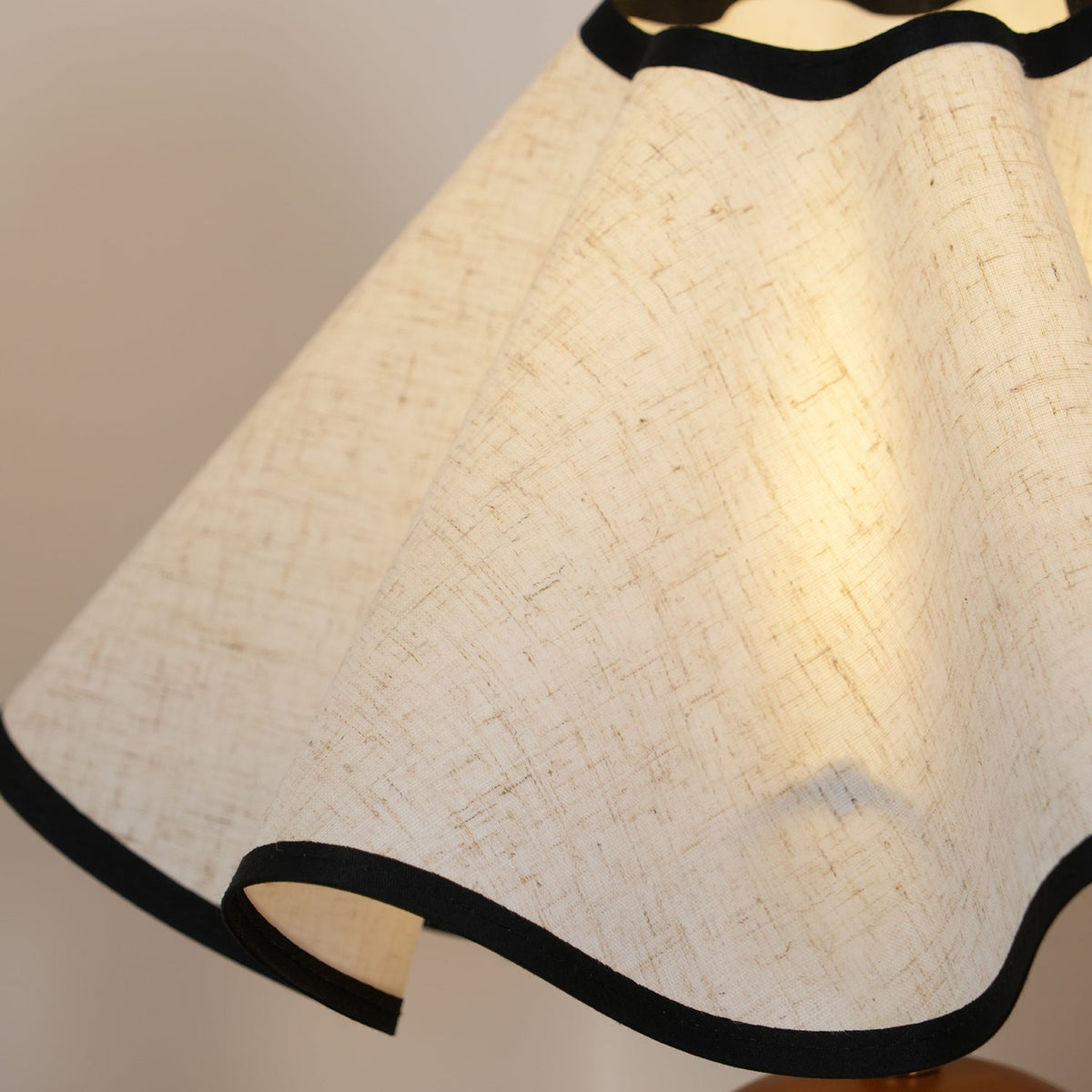 Kalion Houten Stoffen tafellamp