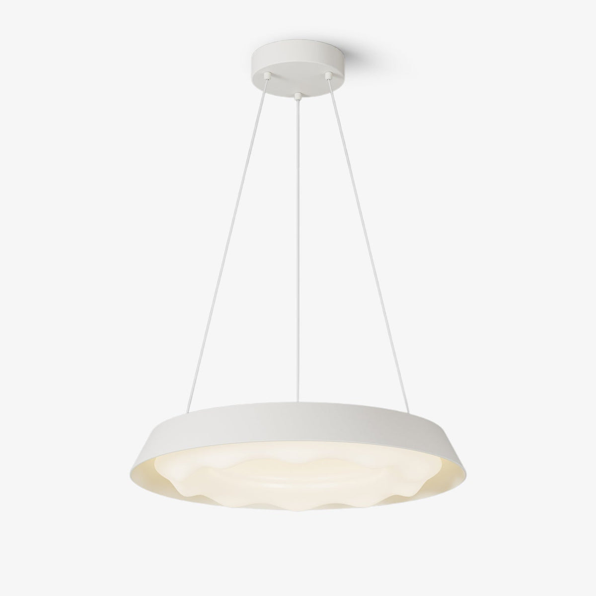 Vadoror Moderne minimalistische hanglamp met golfpatroon