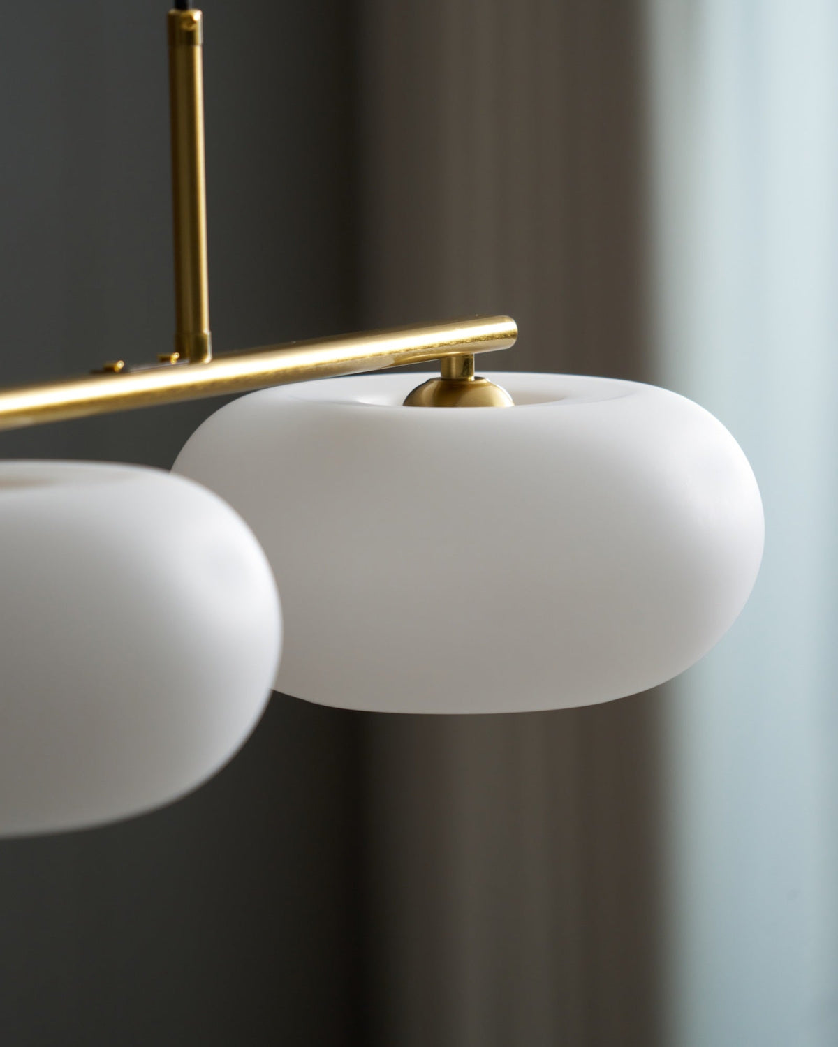 Lumeiella hanglamp 3-licht bolvormig lineair