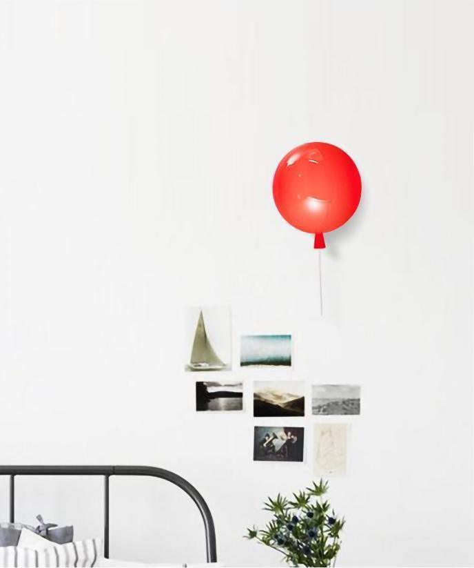 Kiri Vrolijk Dromerige ballonnen Kunststof Wandlamp
