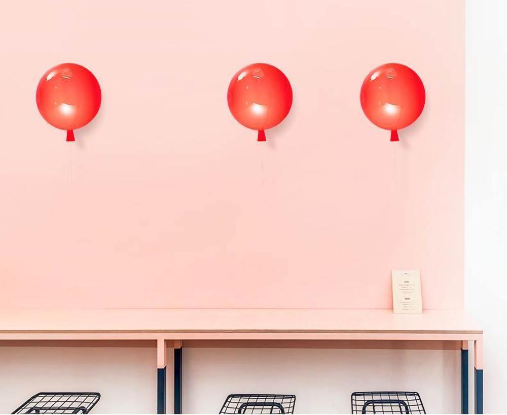 Kiri Vrolijk Dromerige ballonnen Kunststof Wandlamp