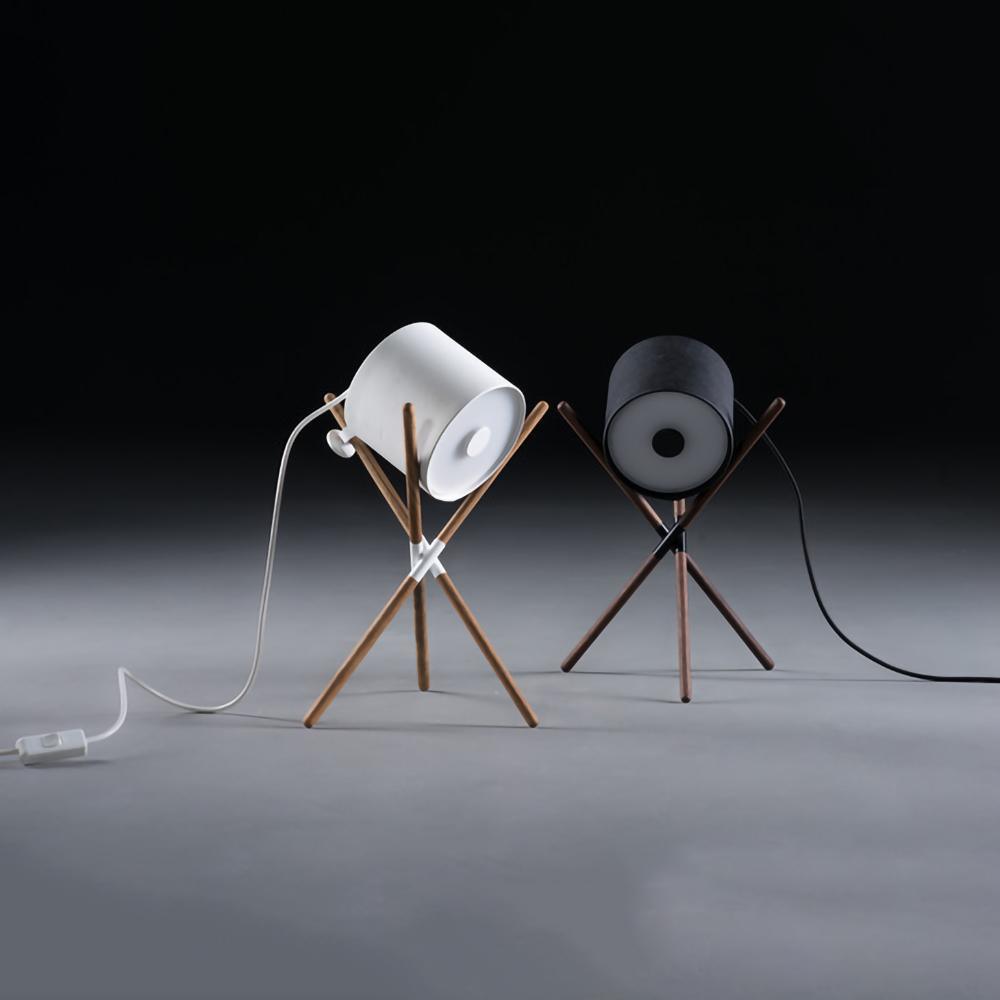 Syloena moderne houten vloerlamp