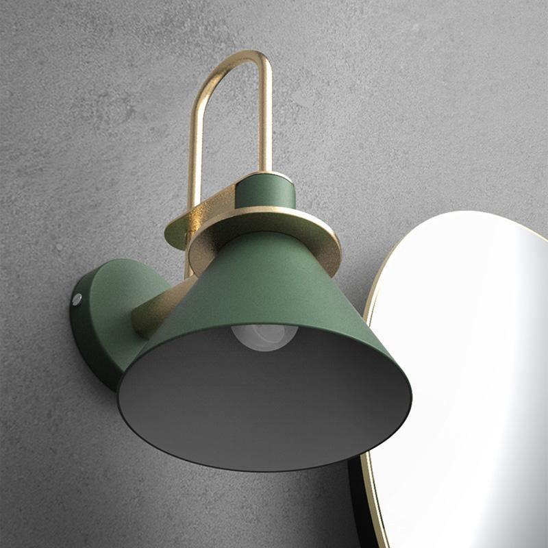 Solerine wandlamp zwart goud minimalistisch