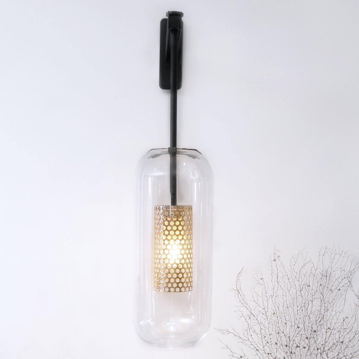 Eirinette Premium Noordse kunst glas wandlamp