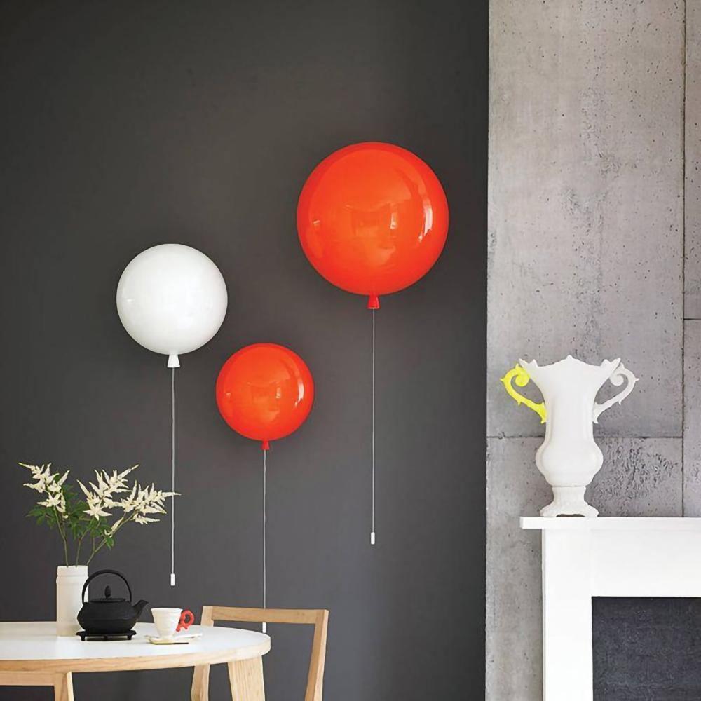 Kiri Vrolijk Dromerige ballonnen Kunststof Wandlamp