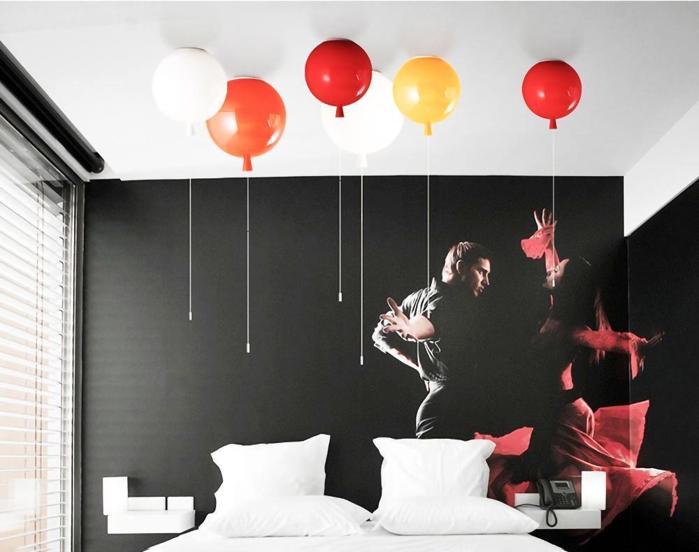 Elaron hanglamp ballonvorm speels