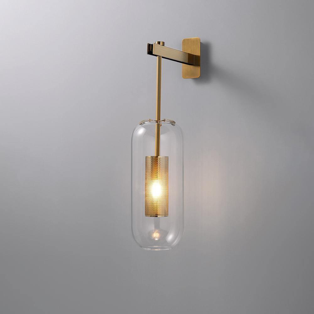 Eirinette Premium Noordse kunst glas wandlamp