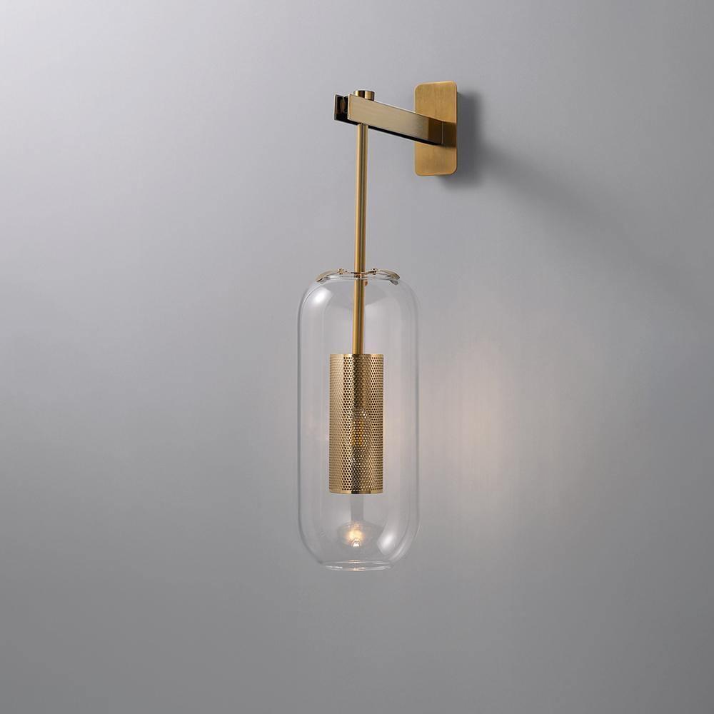 Eirinette Premium Noordse kunst glas wandlamp