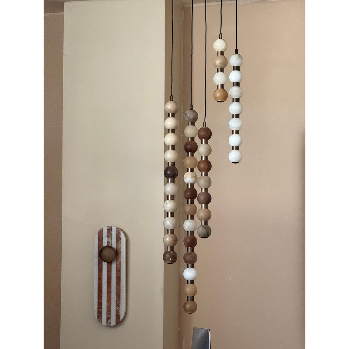 Loxford albast hanglamp