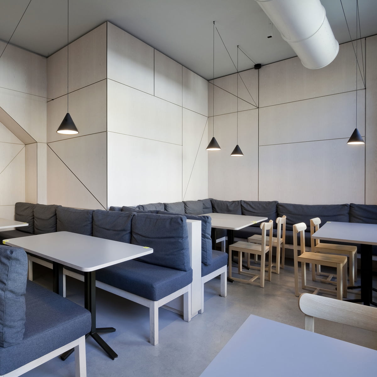 Fio Kunststof minimalistische hanglamp