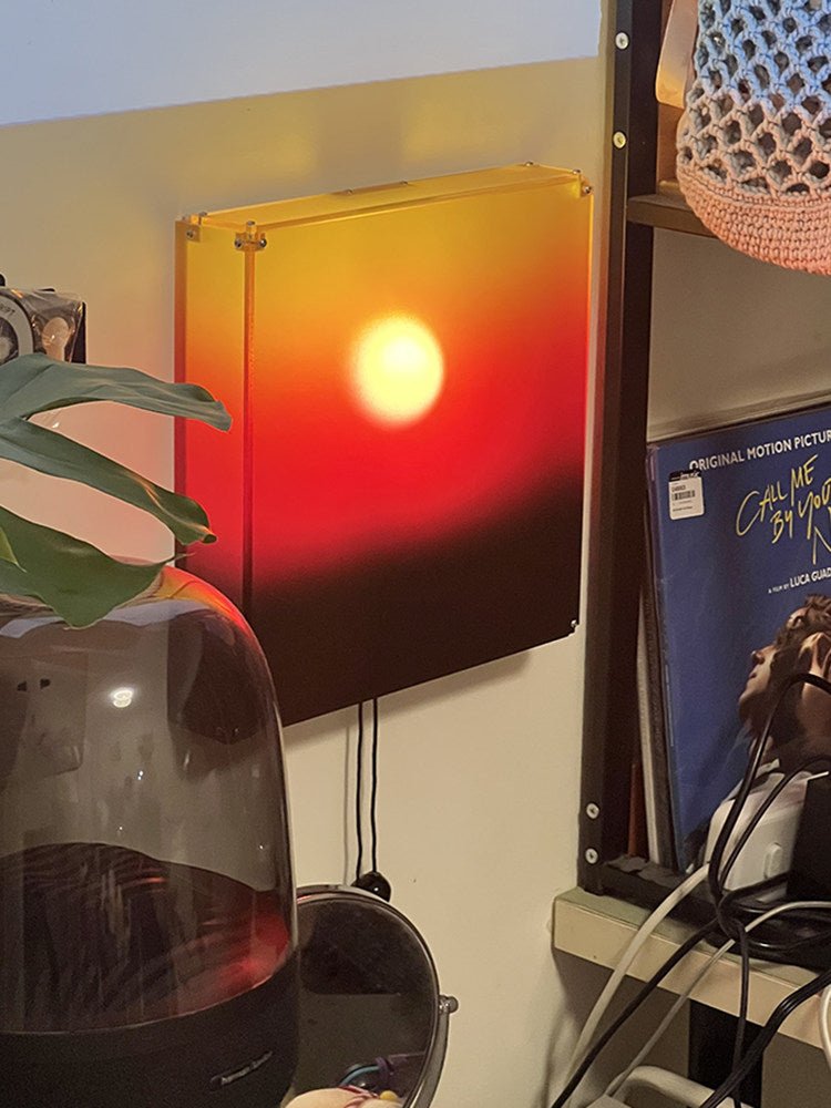 Sunset wandlamp