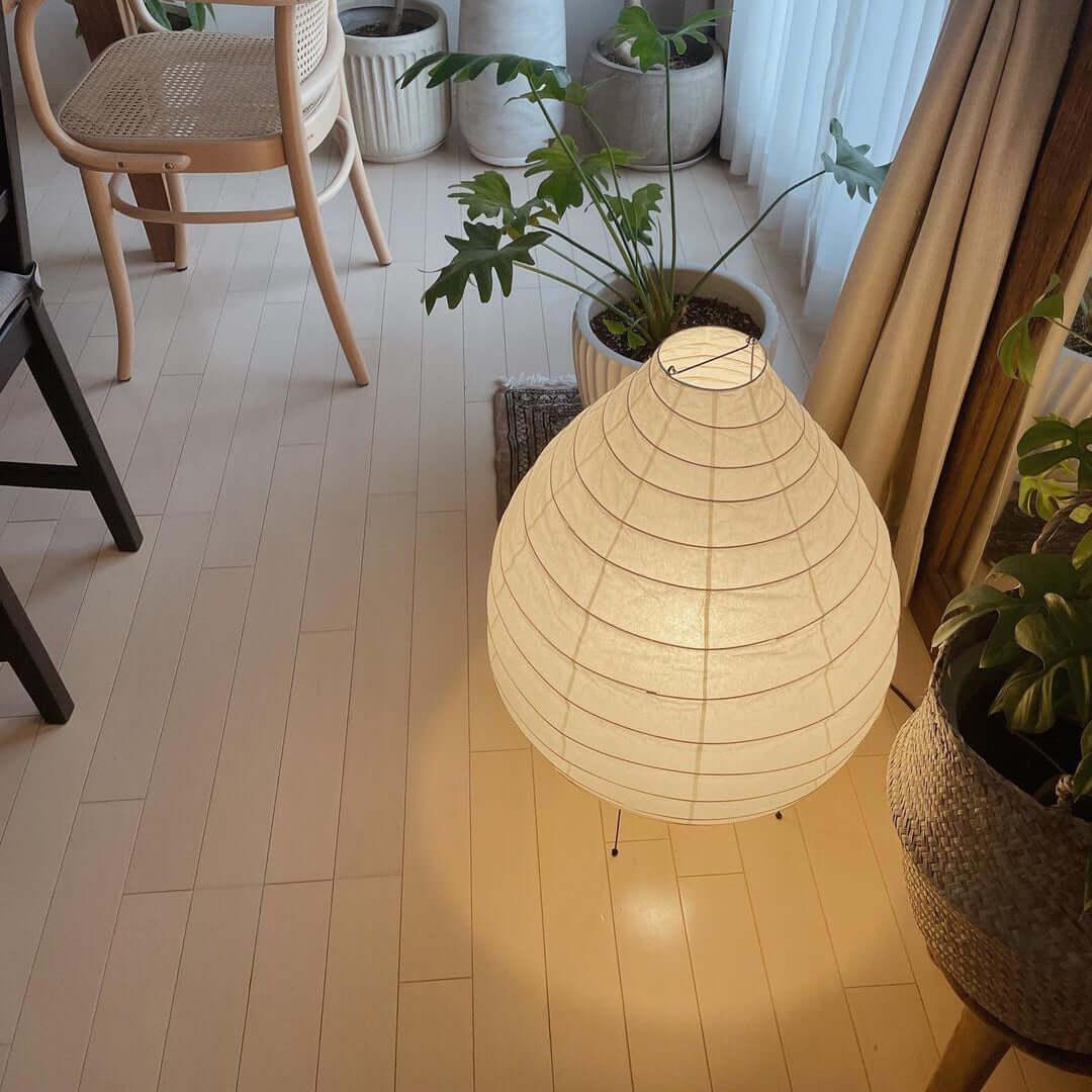 Marien papier tafellamp