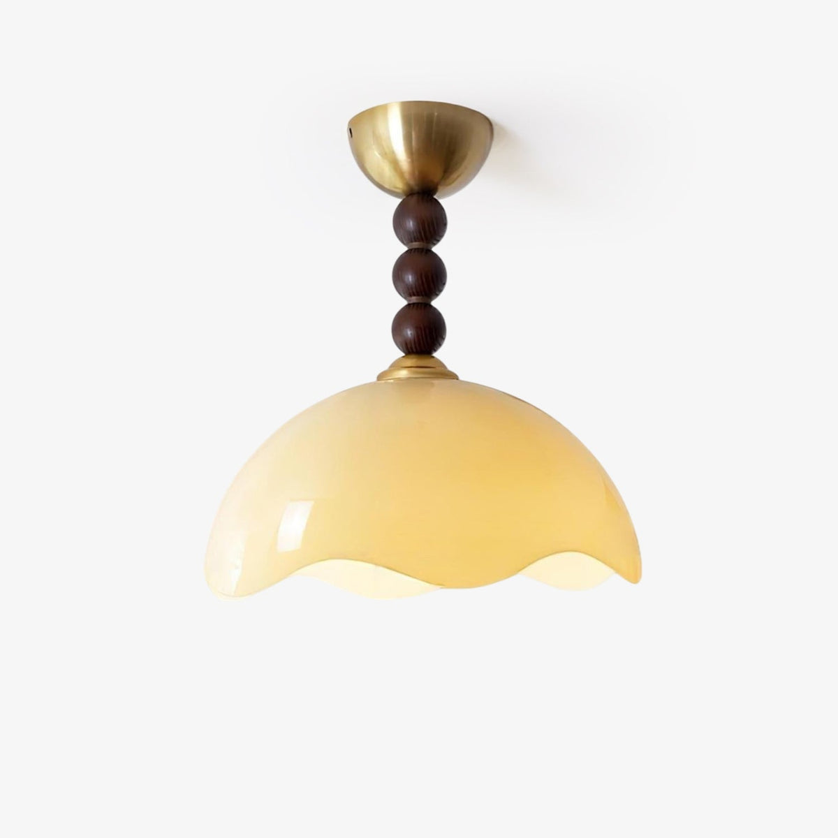 Syraeia Noordse kunst Koralglas plafondlamp van glas