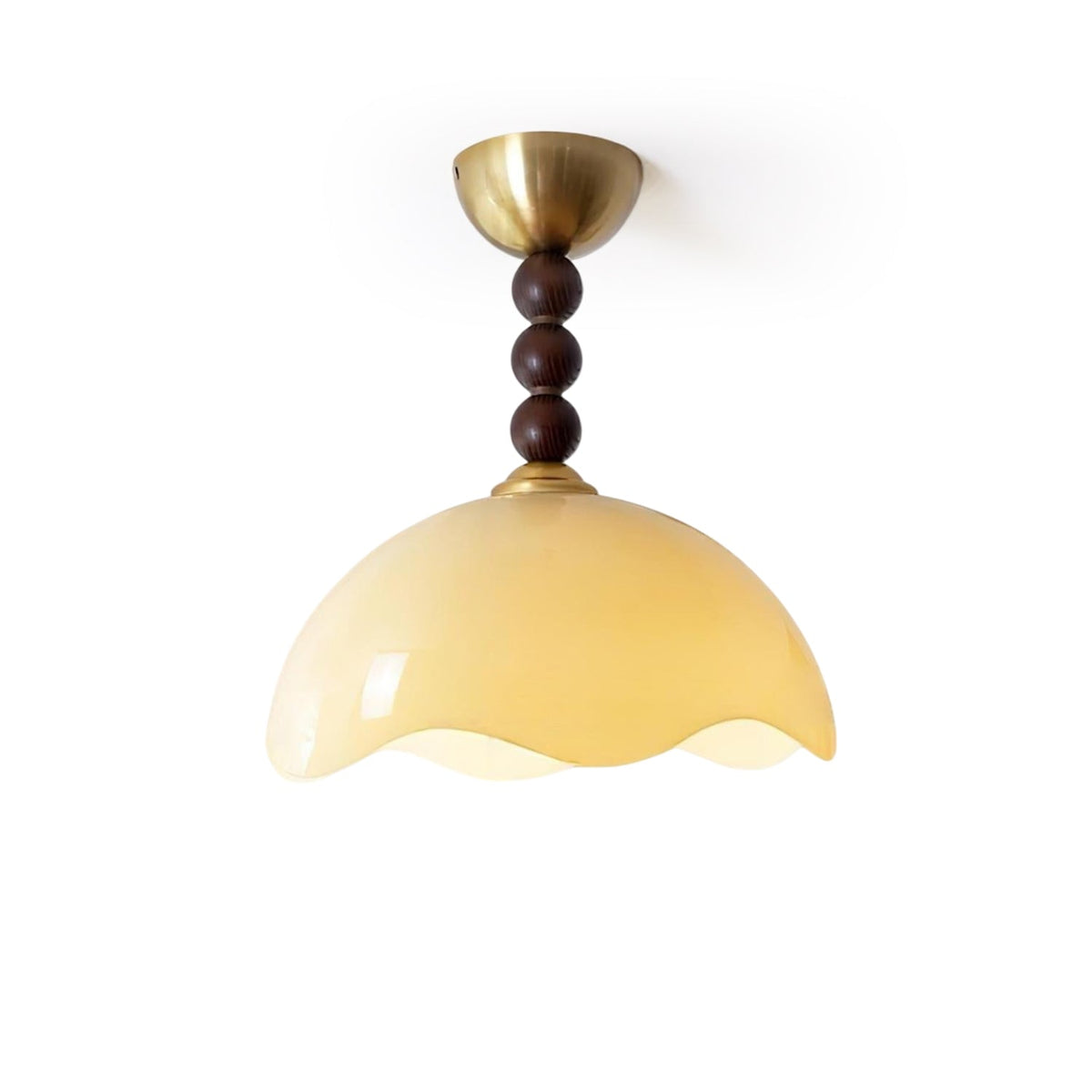Syraeia Noordse kunst Koralglas plafondlamp van glas