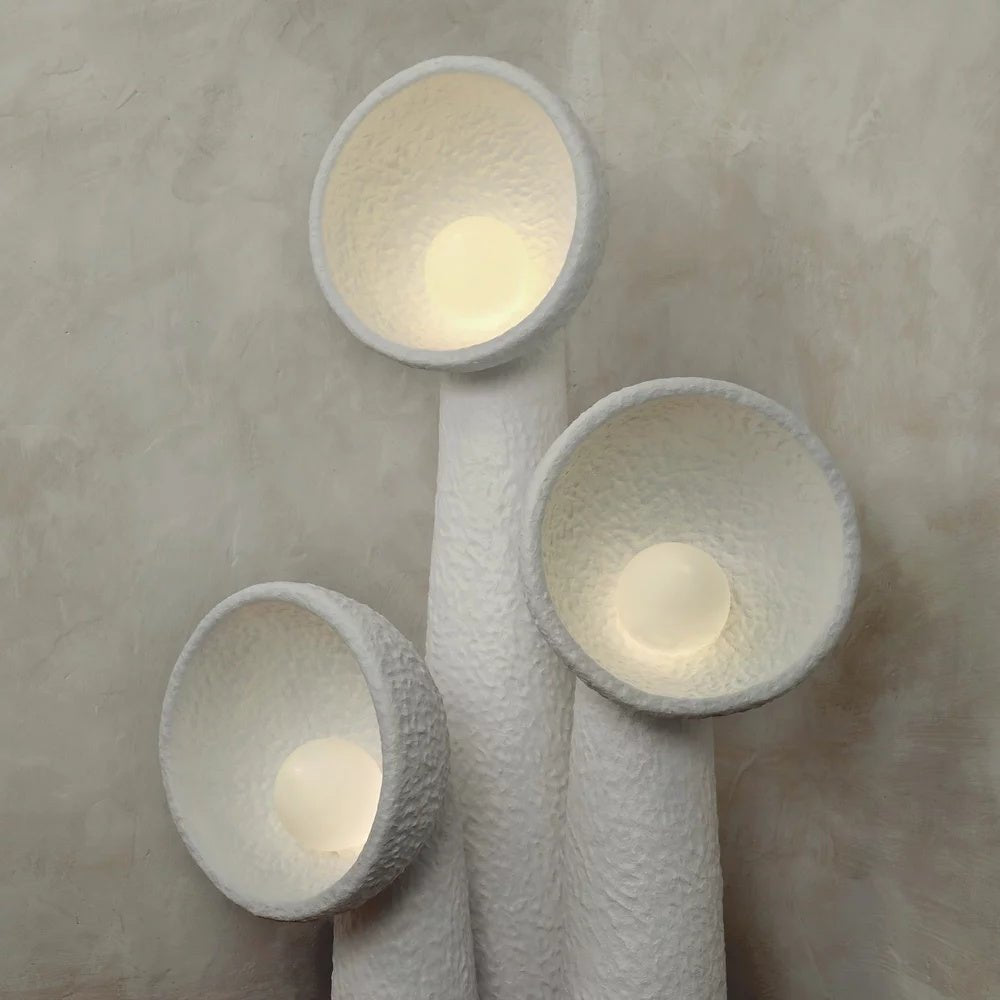 Ernionis Textured keramische vloerlamp