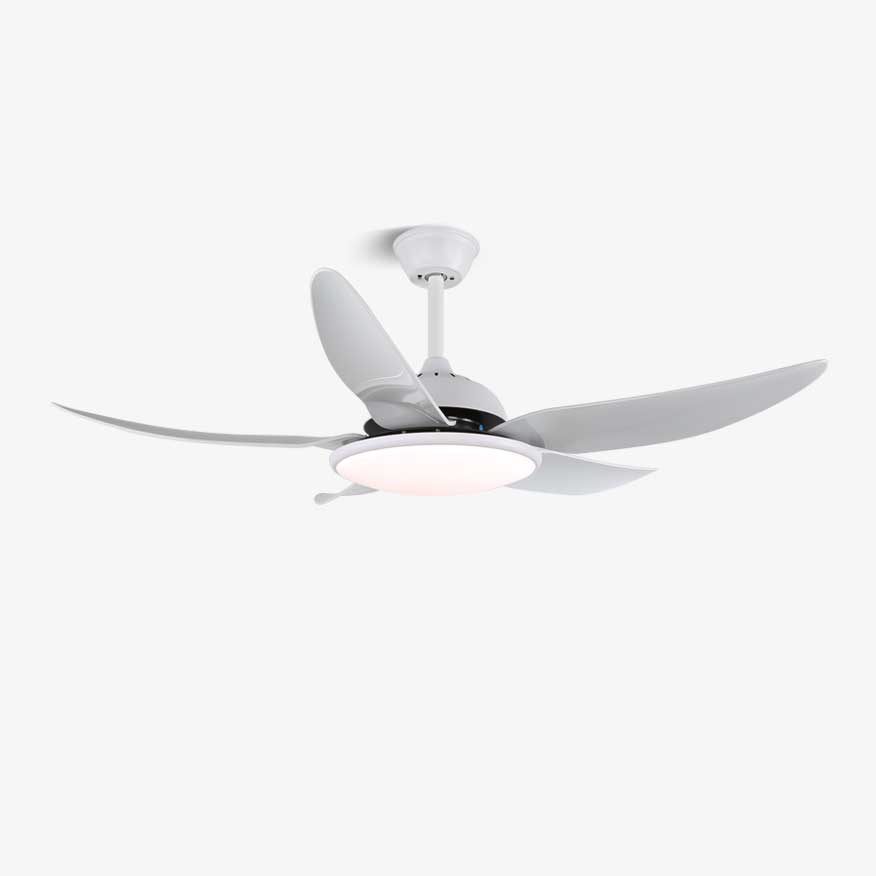 Aquila moderne plafondventilator met verlichting