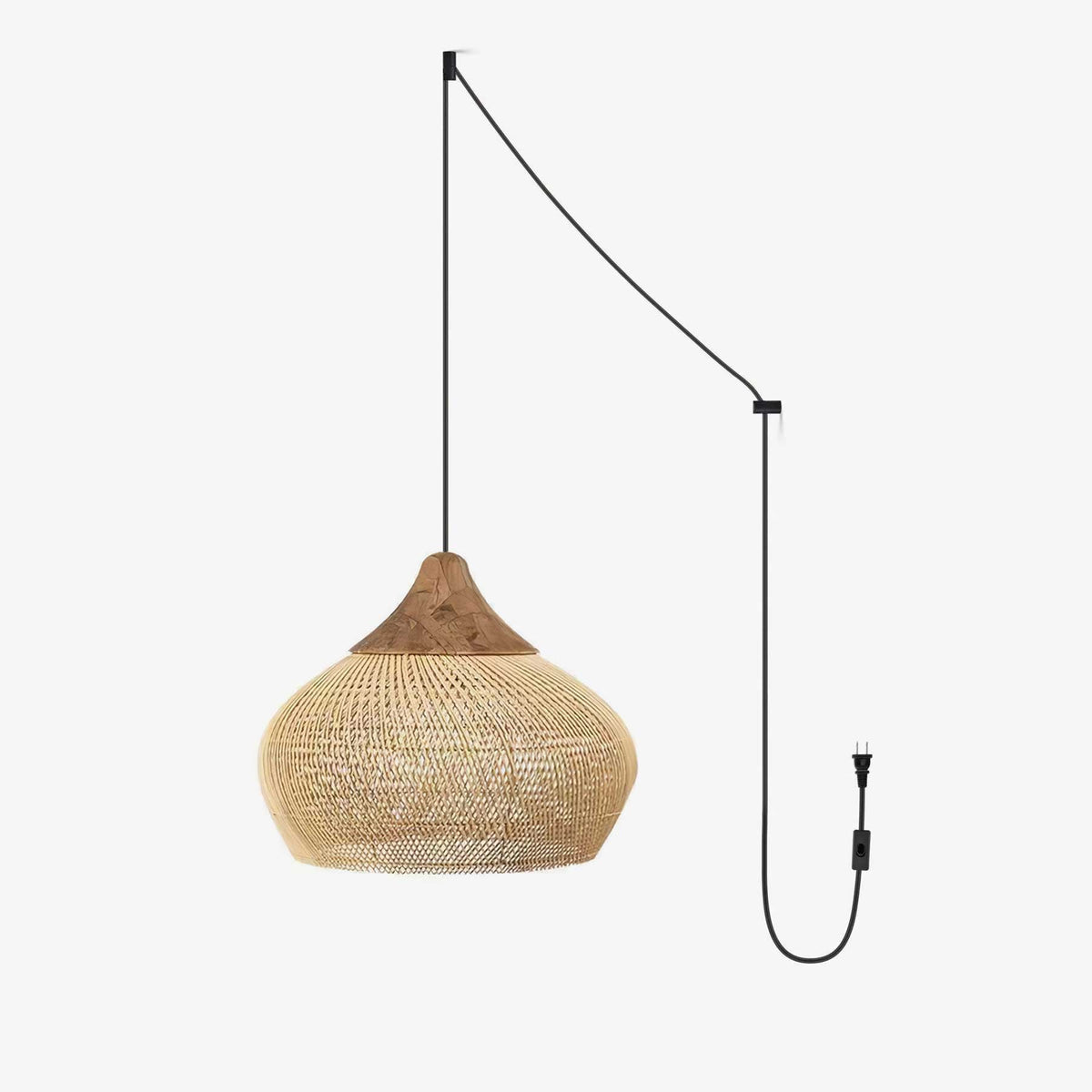 Braided Rotan hanglamp