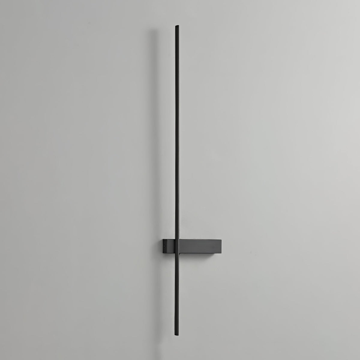 Mesv Lineair Oplaadbaar Zwart Wandlamp