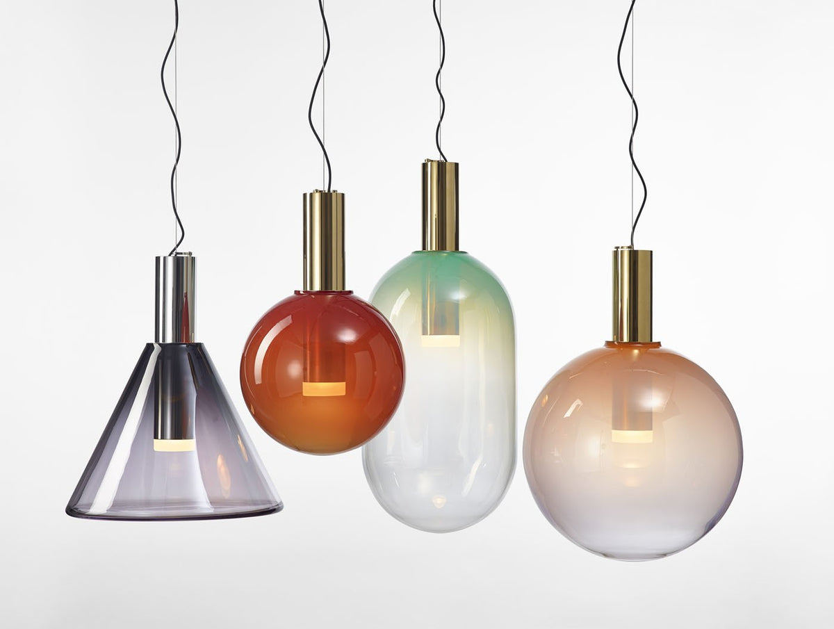 Aeris Minimalistische hanglamp van glas