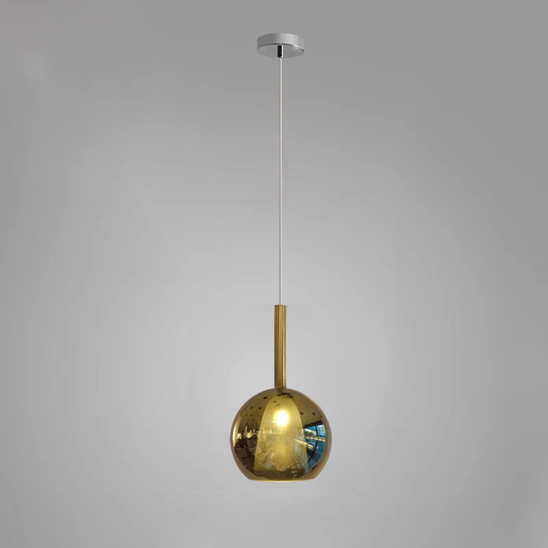 Lioranira hanglamp rookglas rond