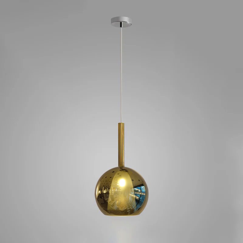 Lioranira hanglamp rookglas rond