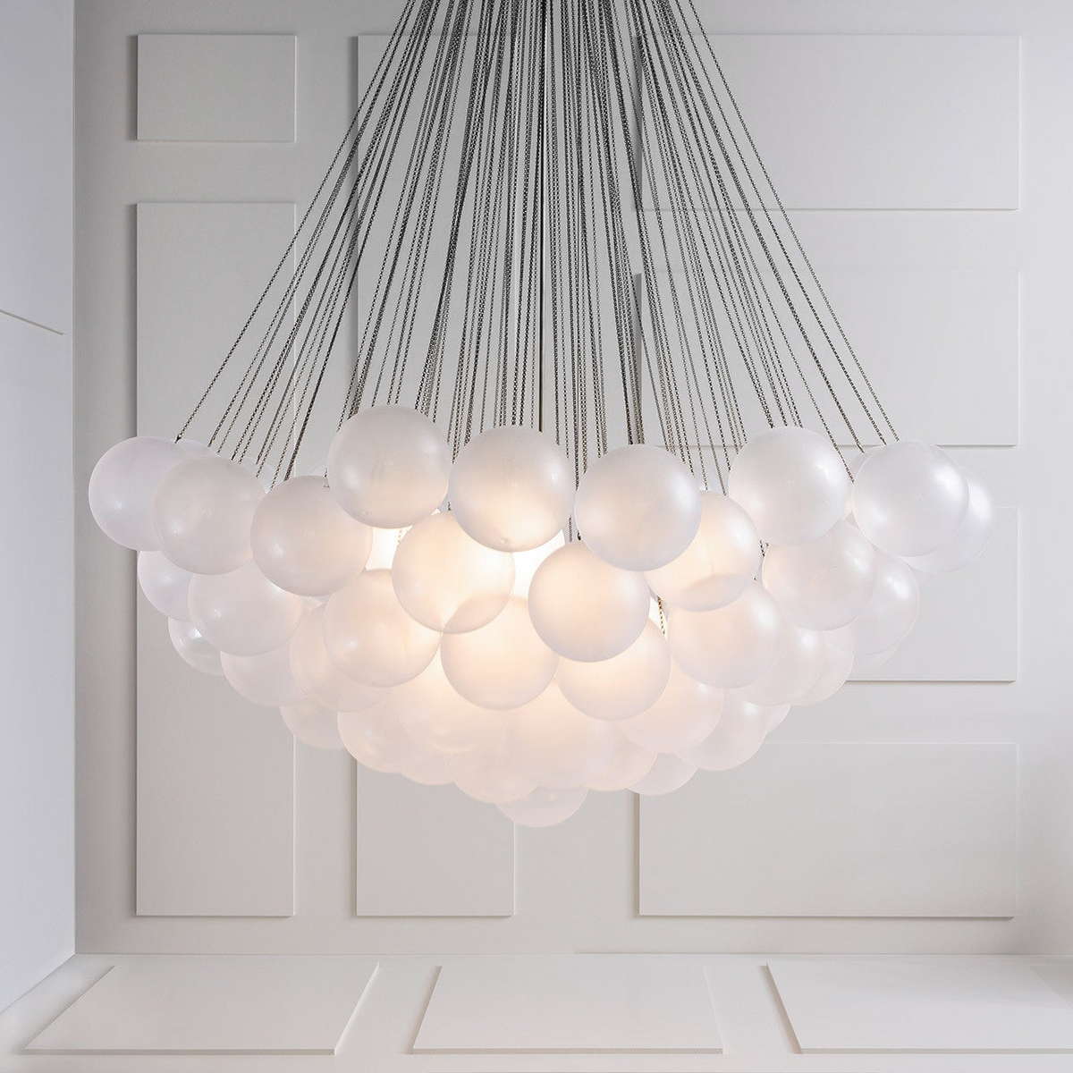 Eiririra Kroonluchter Bubble Matglas