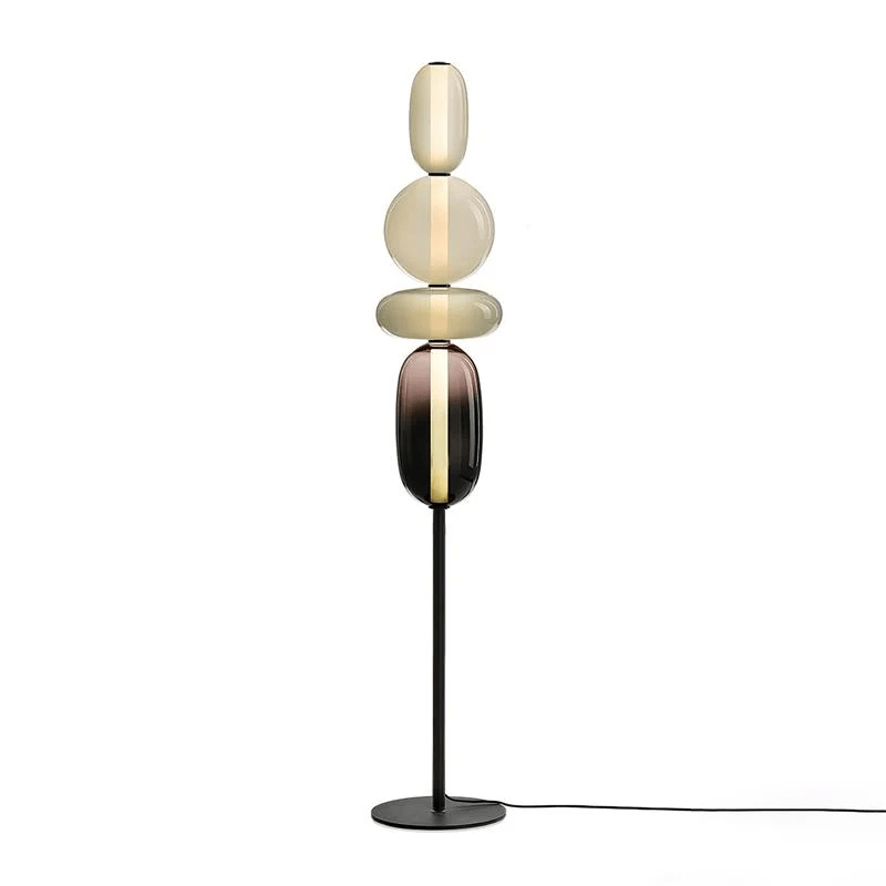Velarelle vloerlamp met glazen bol