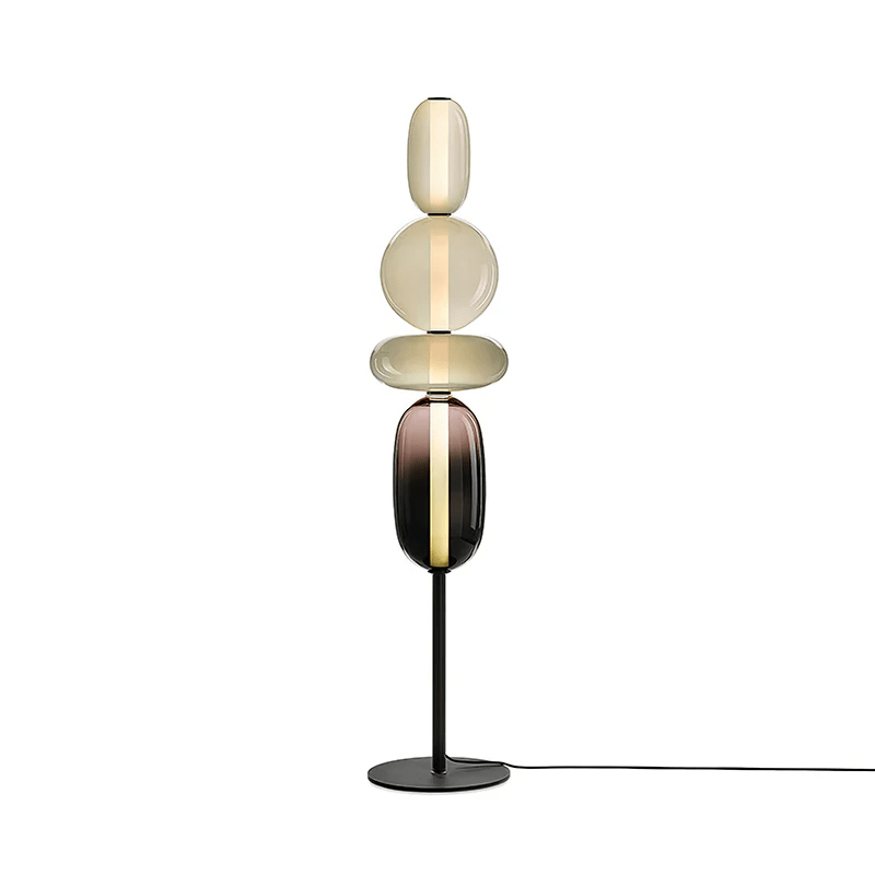 Velarelle vloerlamp met glazen bol