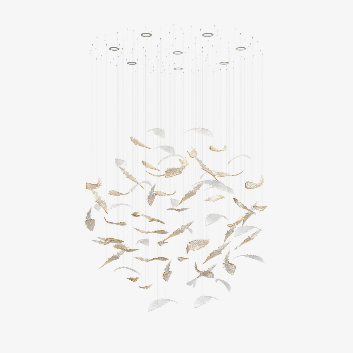 Orinila hanglamp van glas