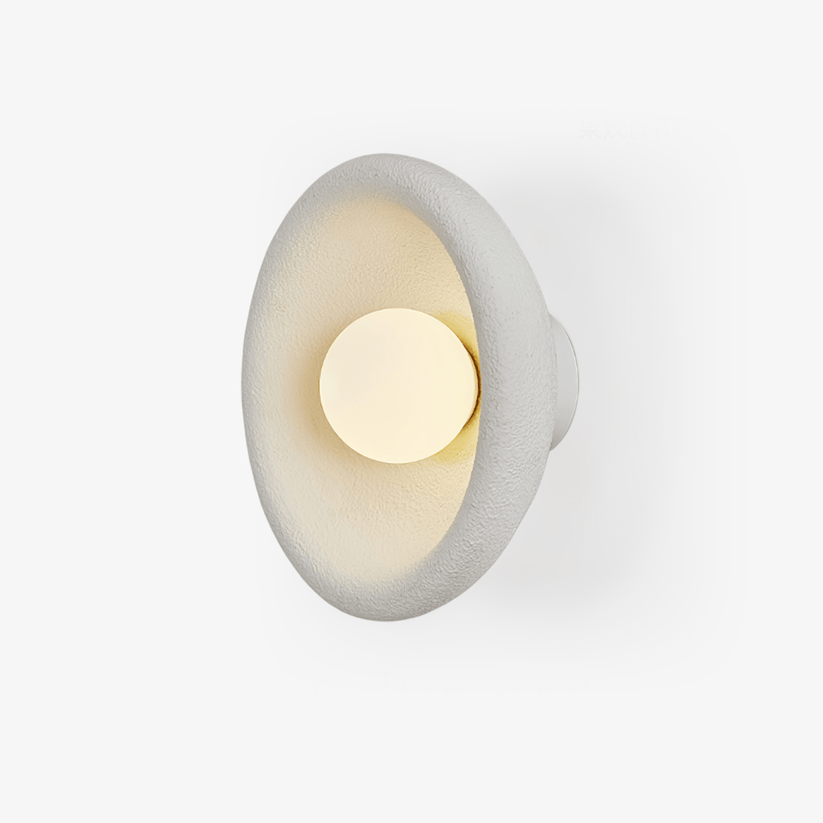Evvinora modern Minimalistisch Halo Glas Wandlamp