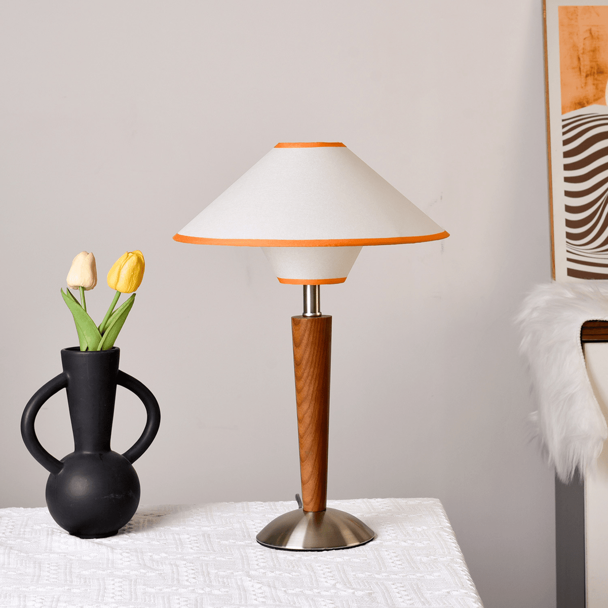 Roka tafellamp Talonwood