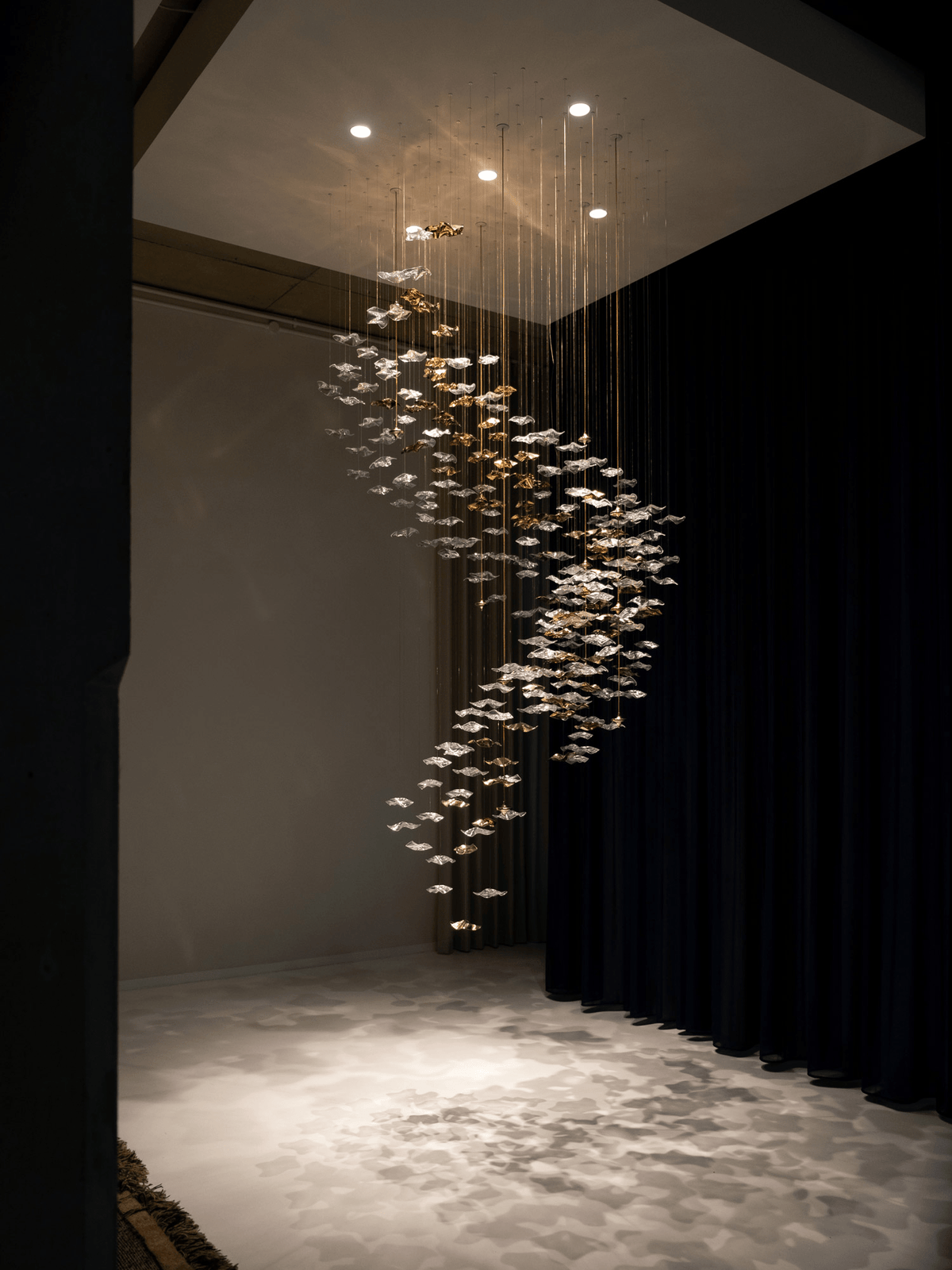 Velaise luxe Tidal Art glas hanglamp