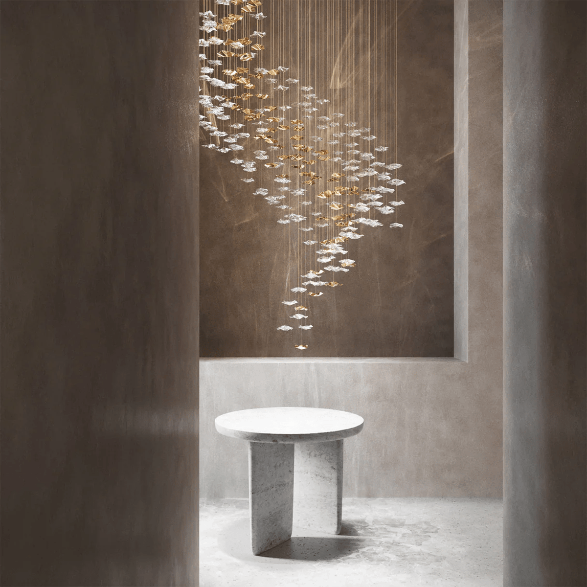 Velaise luxe Tidal Art glas hanglamp