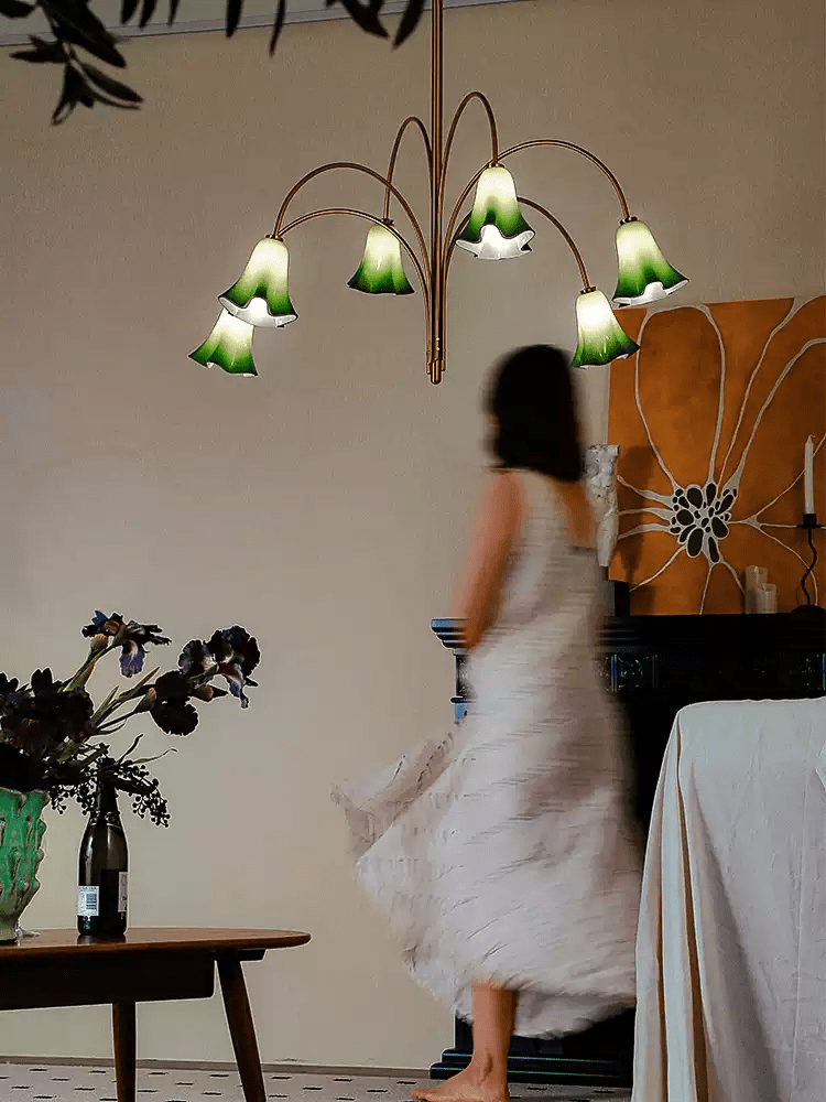 EmeraldBell Kroonluchter van glas