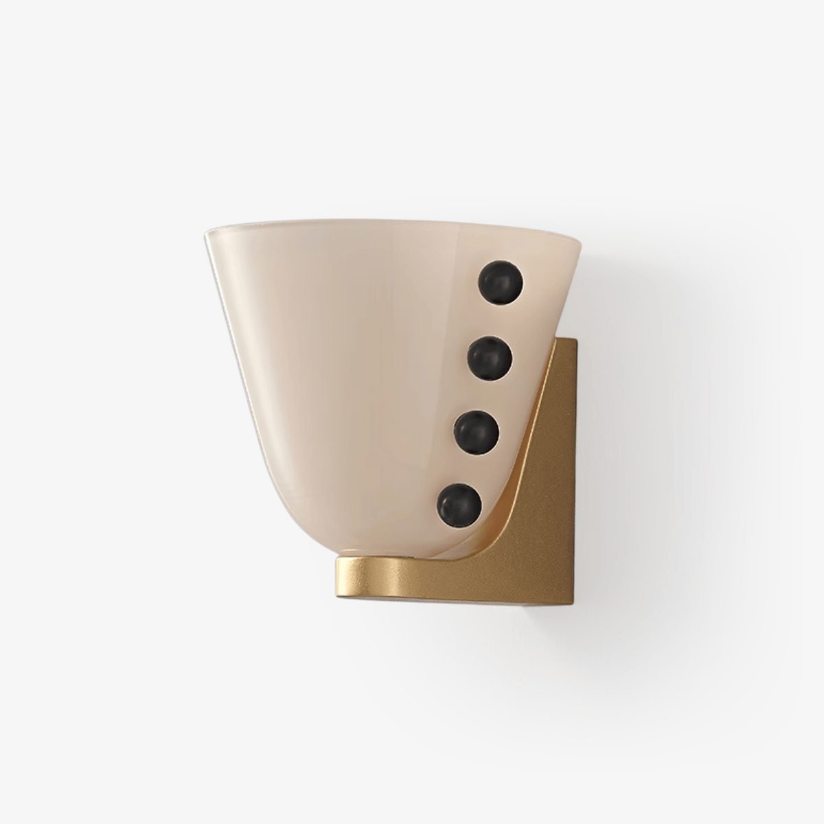 Dominic Minimalistische wandlamp van glas