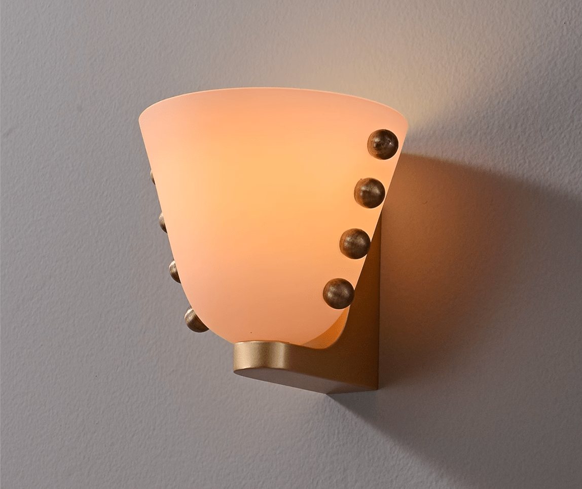 Dominic Minimalistische wandlamp van glas