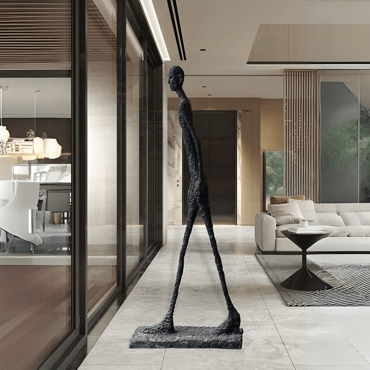 Walker moderne ornamenten van glasvezelversterkte kunststof