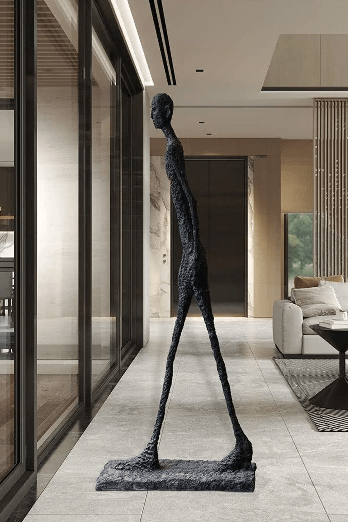 Walker moderne ornamenten van glasvezelversterkte kunststof