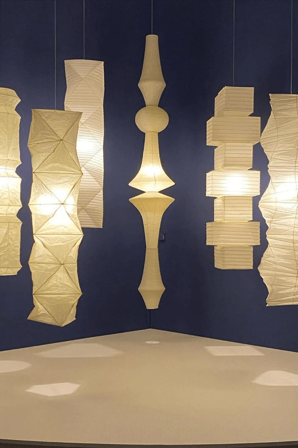 Piaeenne moderne hanglamp van papier