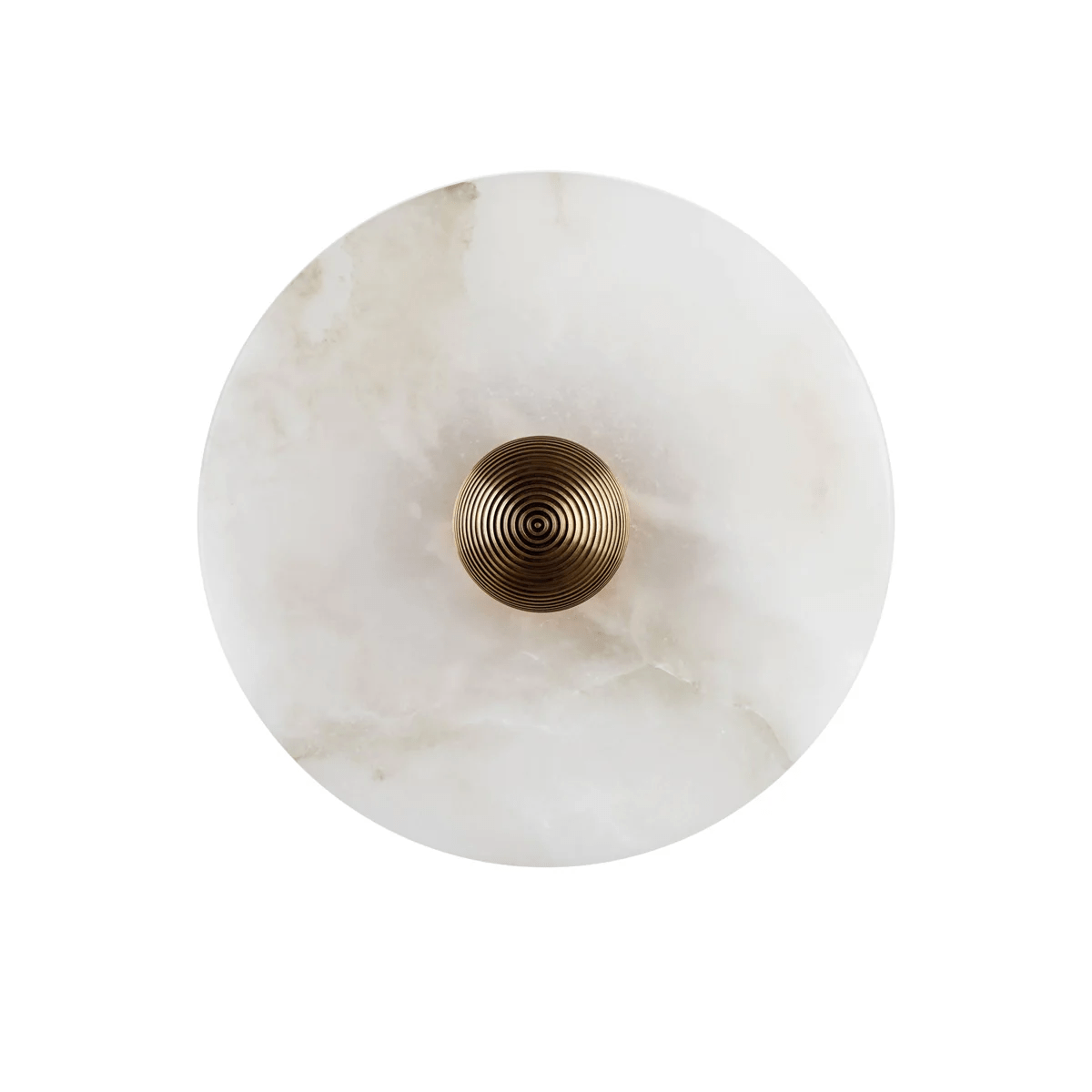 Albireria Minimalistische plafondlamp van albast