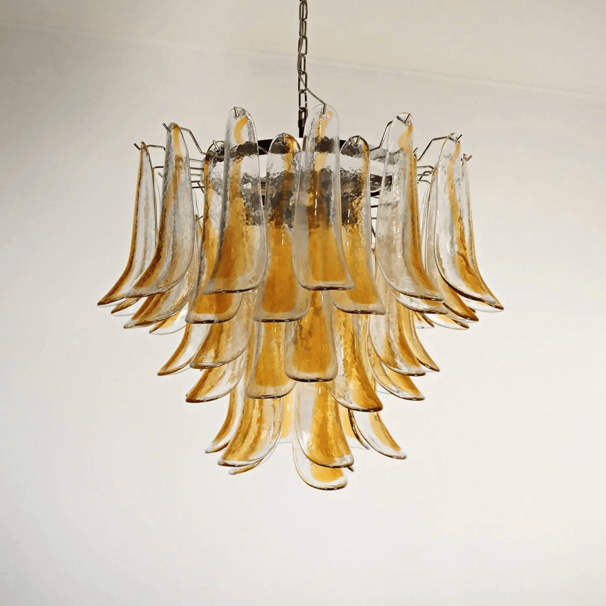 Eiroeon Kroonluchter Murano glas Gelaagd Italiaans