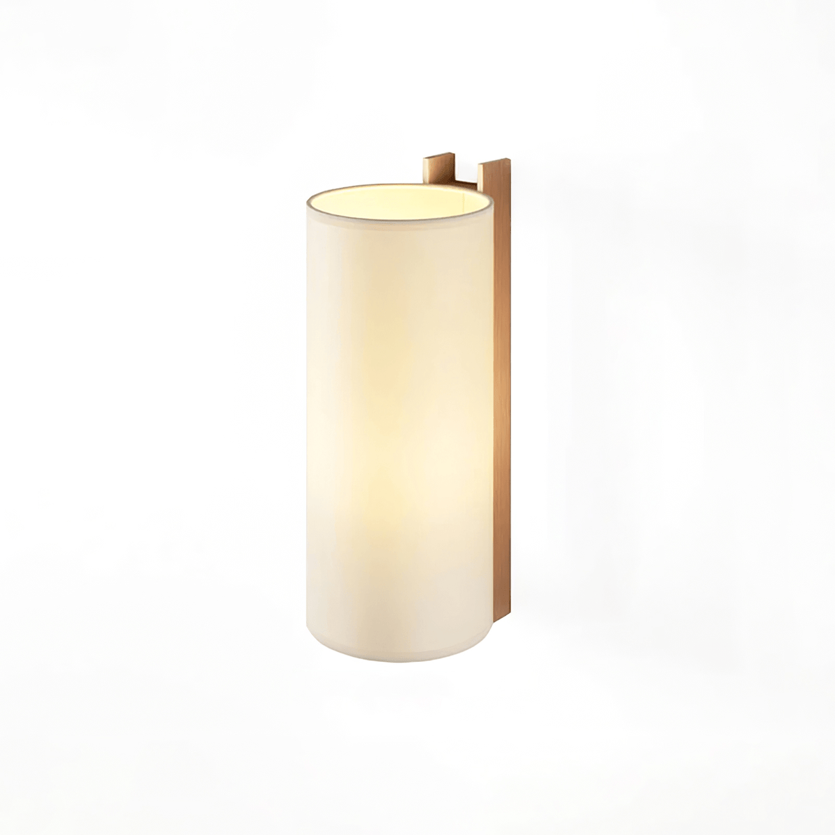 Mirarenne Minimalistische wandlamp met Stoffenkap