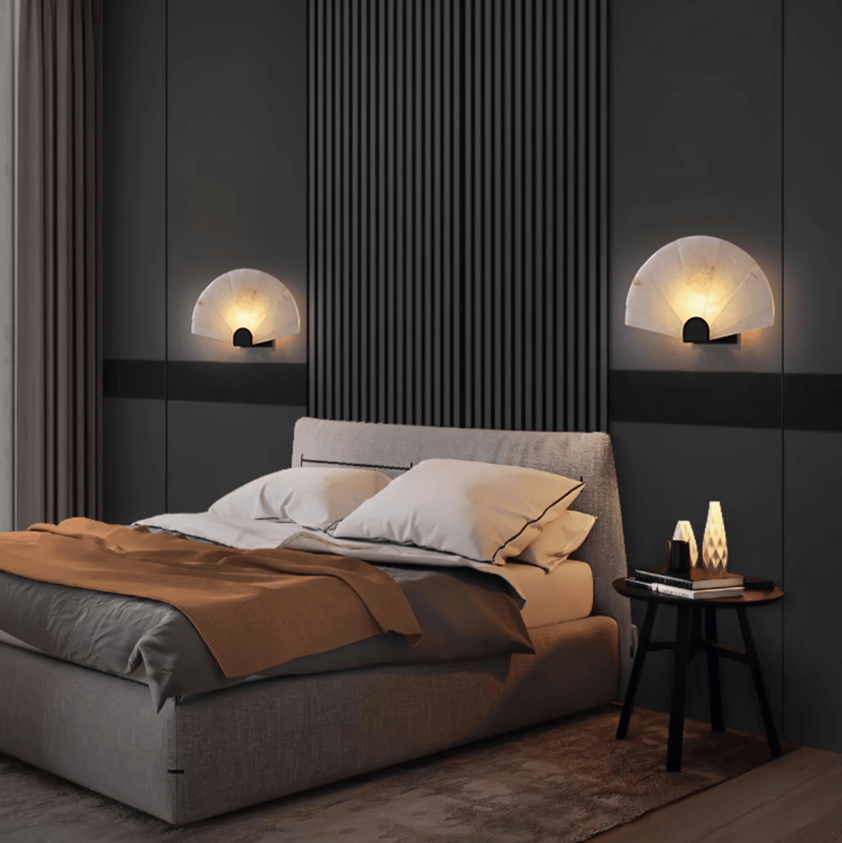 Nivelella minimalistisch wandlamp van albast