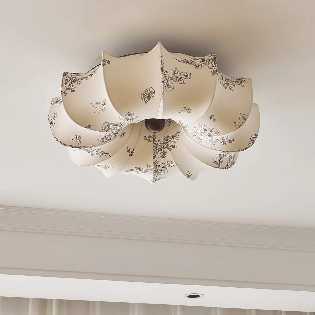 Vivaria Premium Noordse kunst houten katoenen plafondlamp