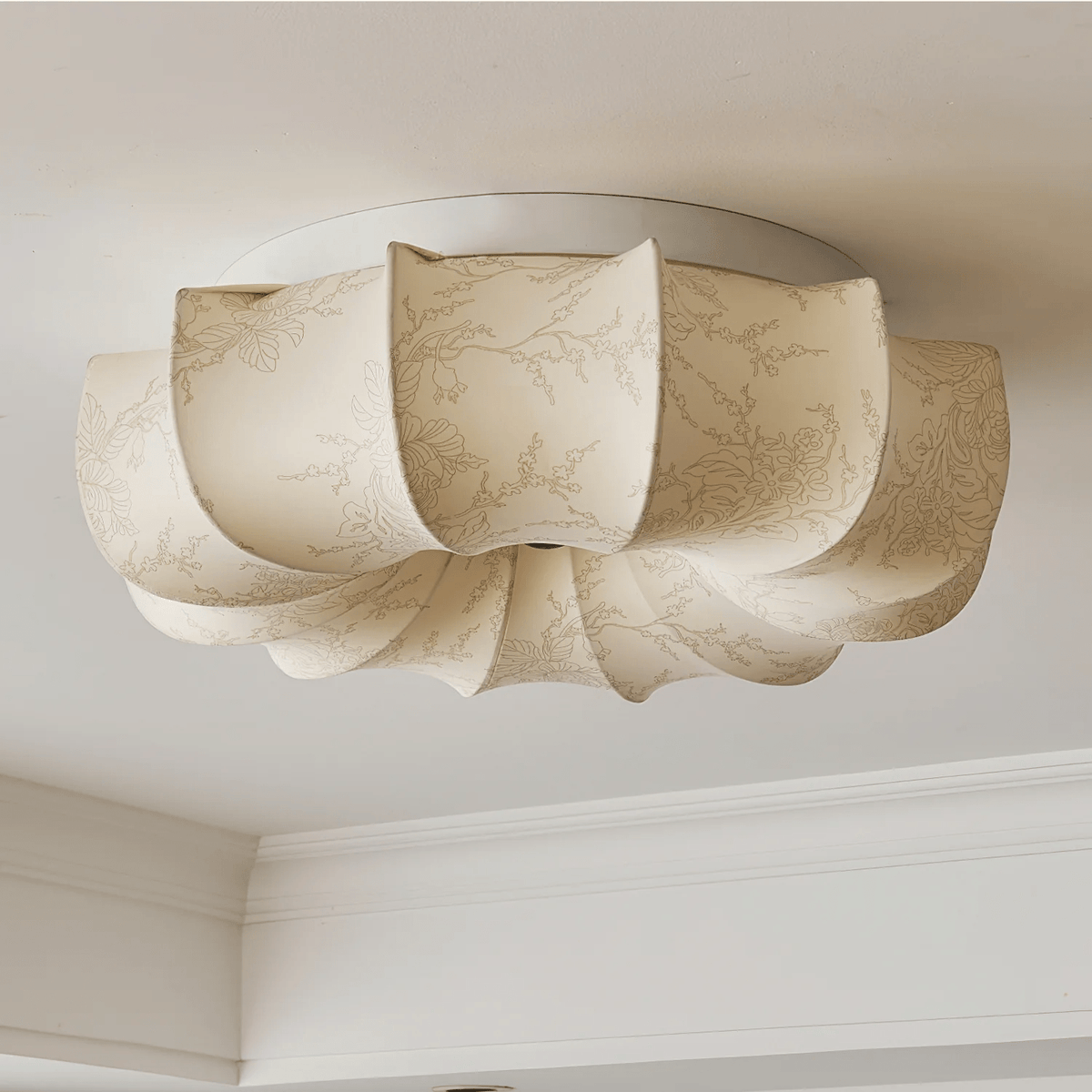 Vivaria Premium Noordse kunst houten katoenen plafondlamp