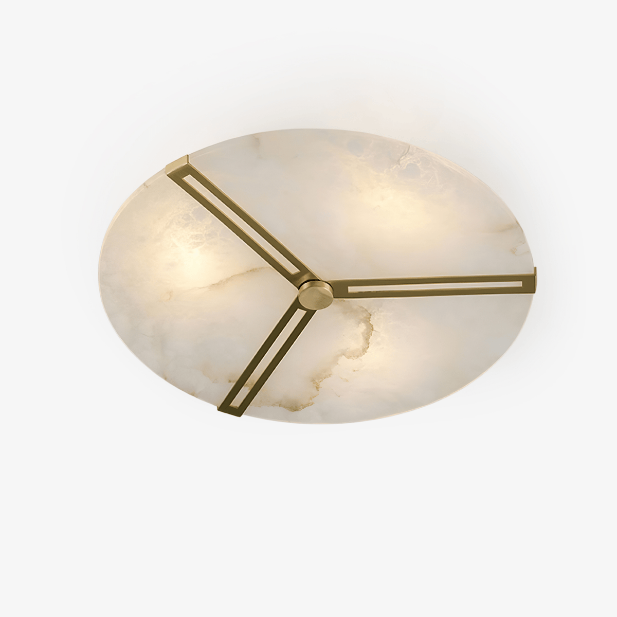 Avenielle albast vlakke plafondlamp