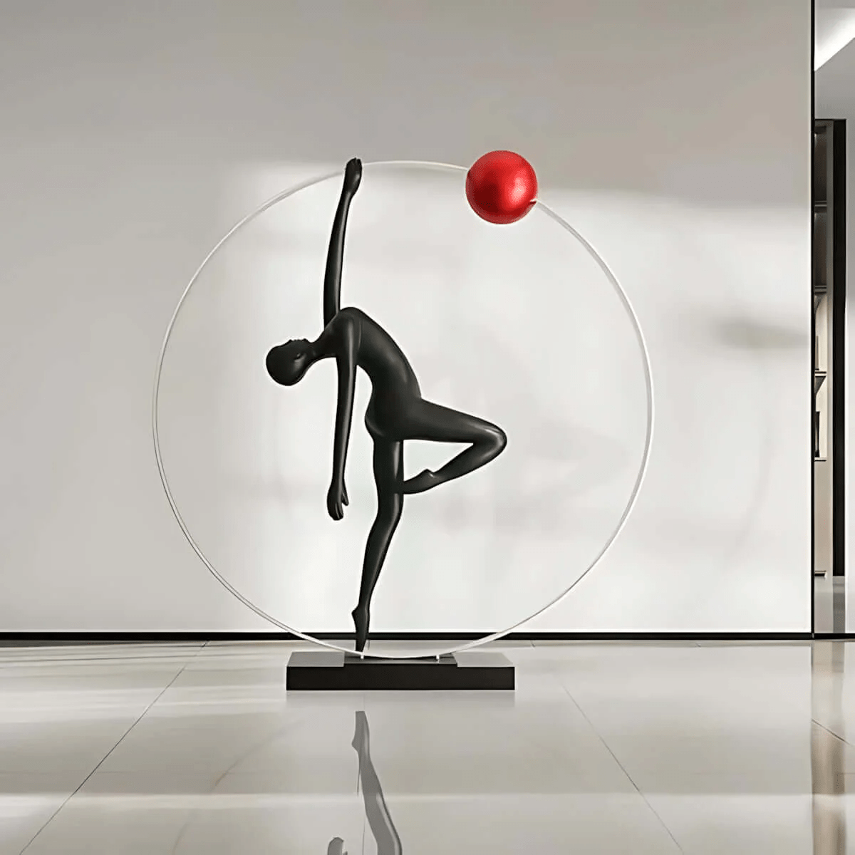 Lumenova vloersculptuur balans kunstzinnig