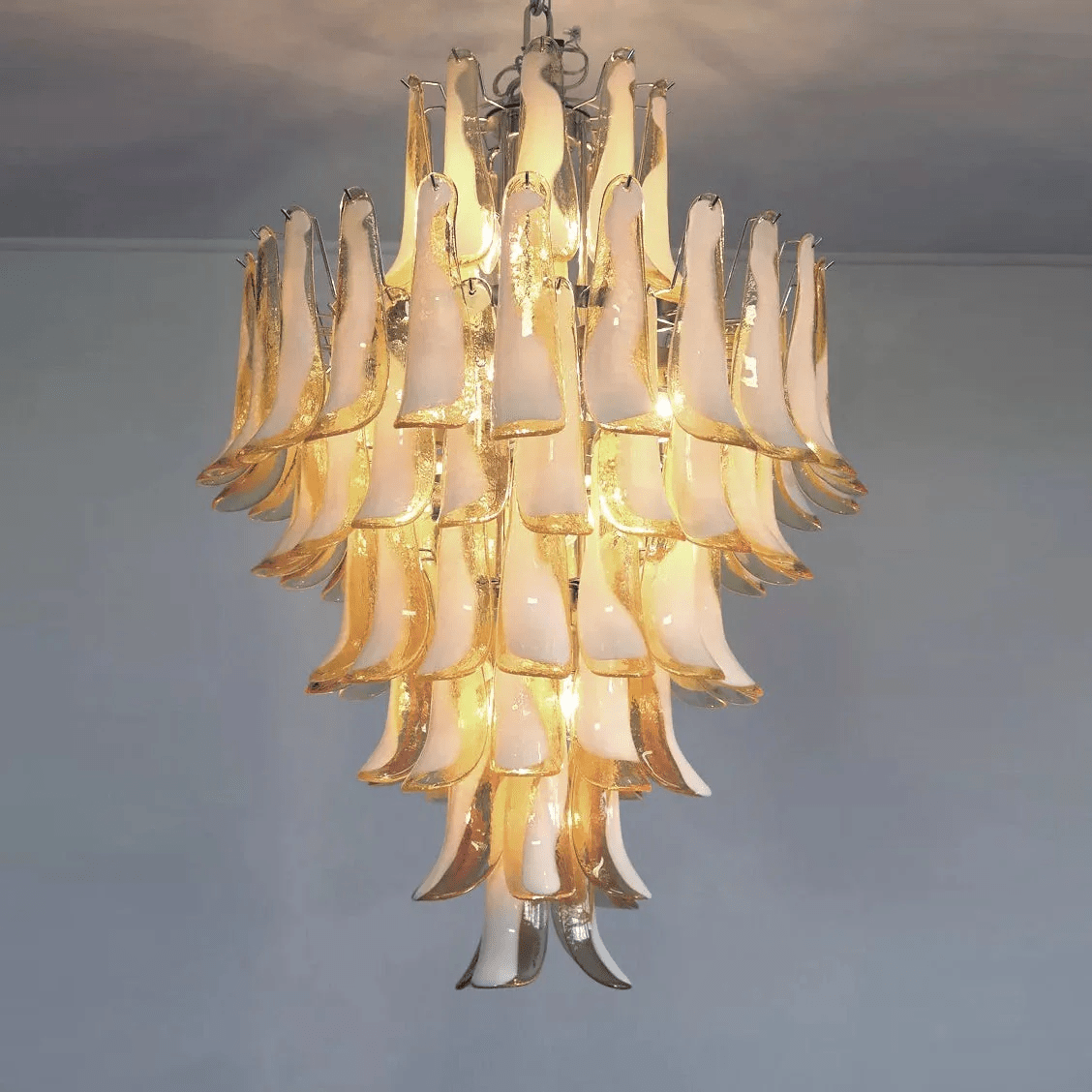Tessa Glas Bloemblaadjes Hanglamp