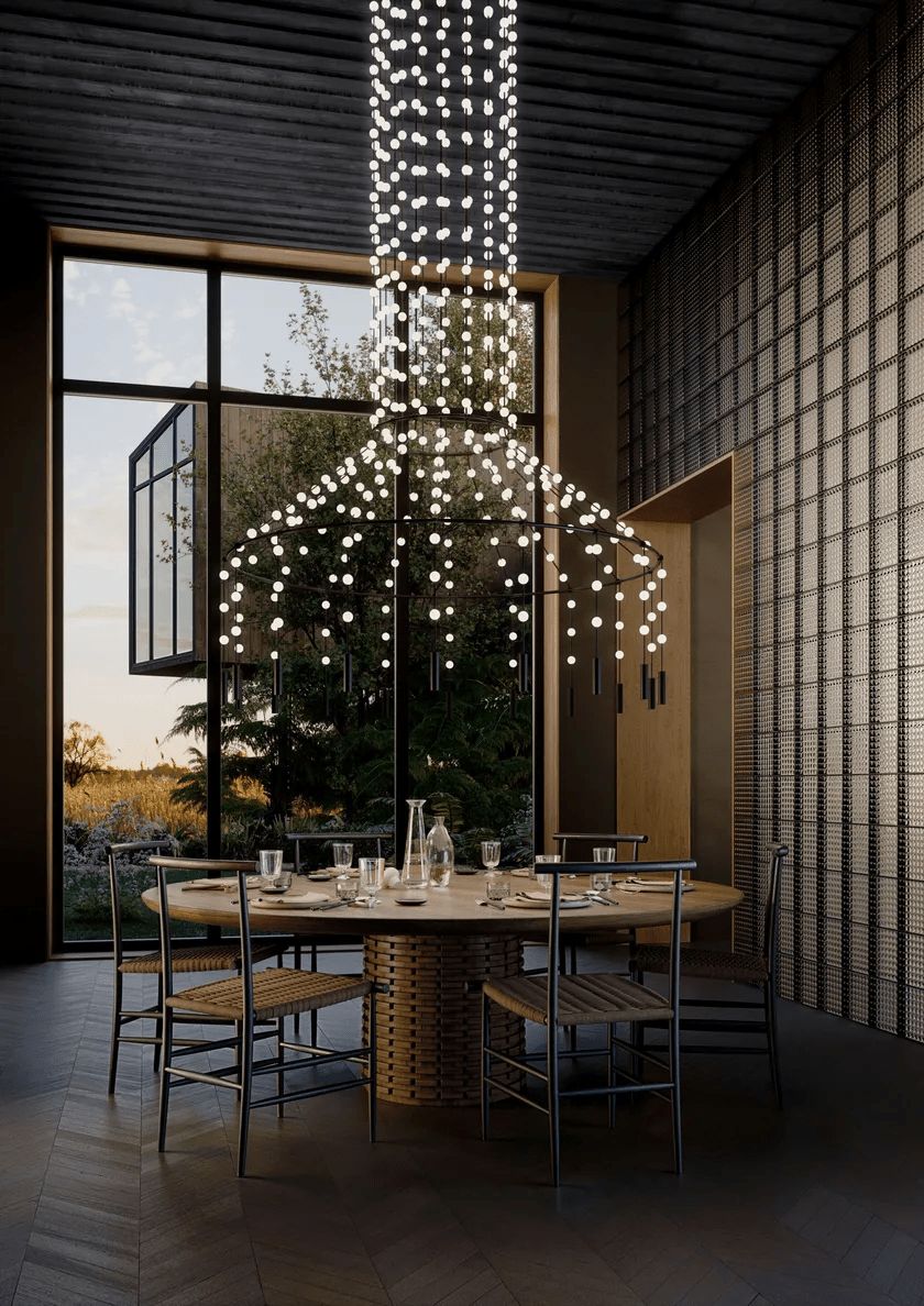 Constellation Matrix Cascade kroonluchter
