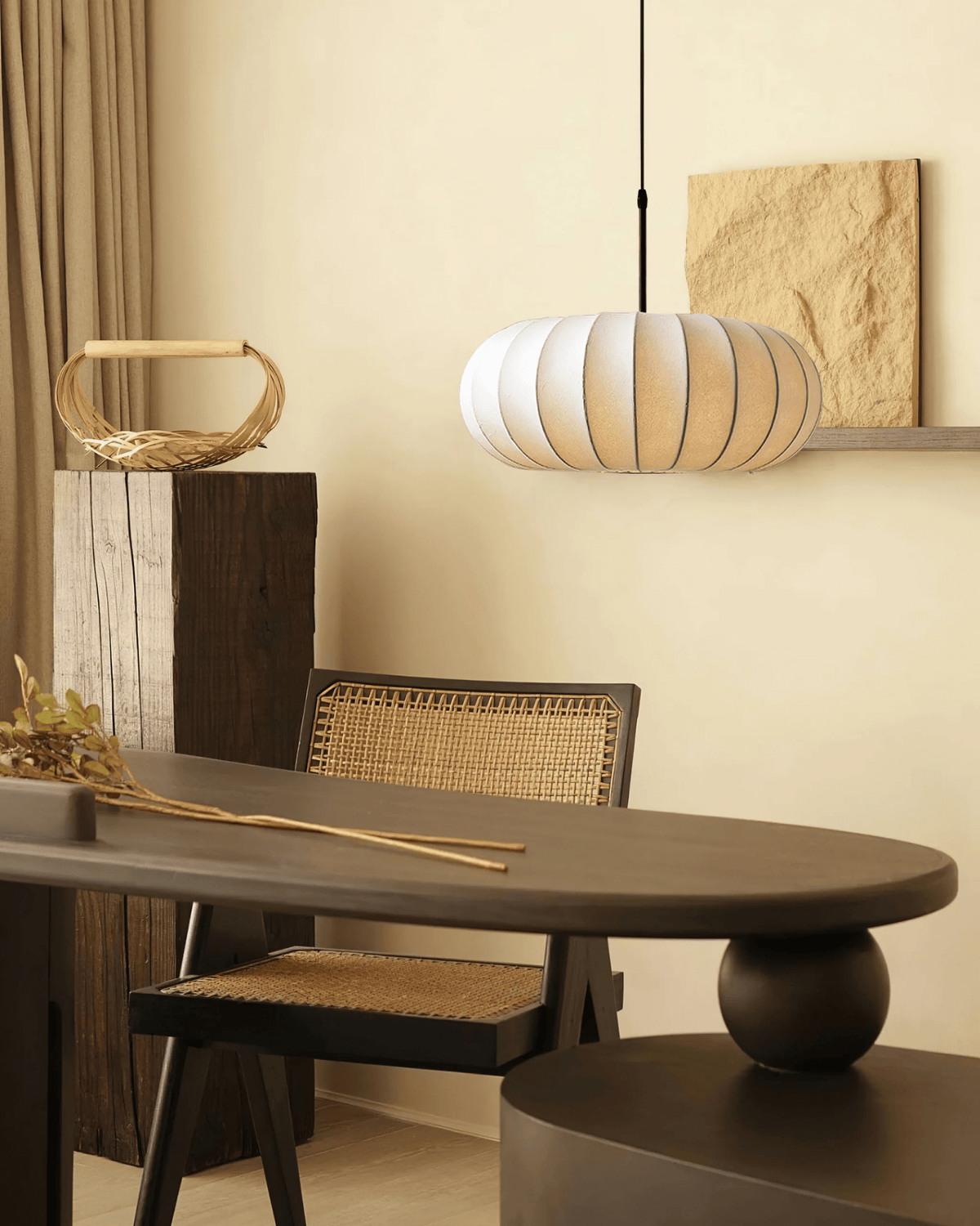 Caedwyn Lantern Silk hanglamp